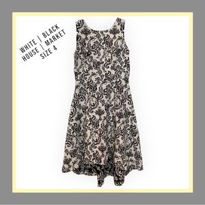 LIKE NEW! - WHITE HOUSE BLACK MARKET, Women’s A-Line, High-Low Dress, Size 4